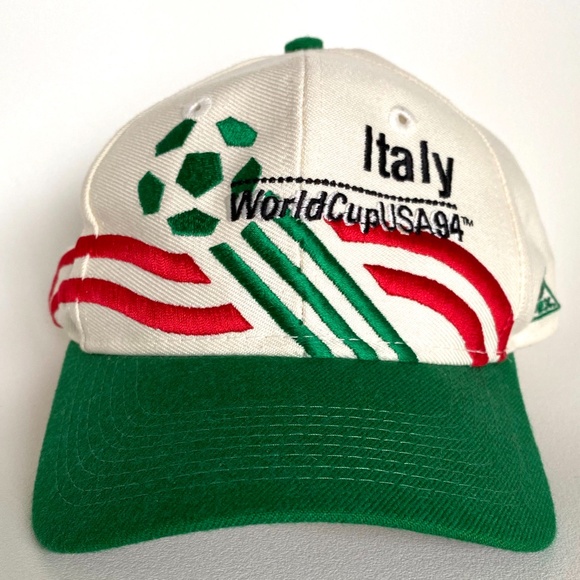 ITALY WORLD CUP 1994 RETRO SNAPBACK CAP - Picture 1 of 4